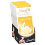 12Ct Lindt Excellence Coconut White Chocolate Bar w/Coconut Flakes $21.34