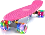 Daddychild Cruiser Mini 22-in Plastic Skate Board w/Colorful LED $29.99