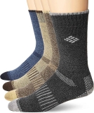 Columbia Moisture Control Crew Sock 4 Pack $7.15