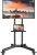 Perlesmith Mobile TV Stand on Wheels for 32-85-in Flat/Curved $66.49