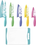 Cuisinart Advantage Cutlery 11-Pc Marble Knife Set w/Cutting Board $13.35