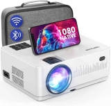 DBPOWER 9000L HD Native 1080P Projector WiFi L23 $80.00