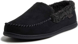 Dearfoams Mens Eli Microsuede Moccasin Slipper $13.44