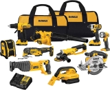 Dewalt DCK1020D2 20V Max Lithium-ion 10 Tool Combo Kit $599.00