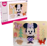 Disney Wooden Toys Minnie Mouse 8-Piece Puzzle $7.07