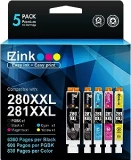 E-Z Ink Compatible Cartridge Replacement for Canon Printers 5-Pack