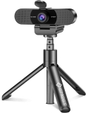 EMEET C960 1080p Webcam with Tripod and Microphone $38.24