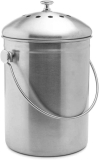 EPICA Stainless Steel Compost Bin 1.3 Gallon $21.95