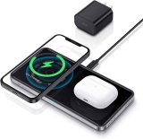 ESR HaloLock 2-in-1 Magnetic Wireless Charging Station $6.99