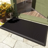 ESTHELLO Door Mat Silicone Front Door Welcome Doormat $11.99