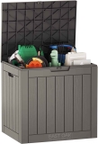 East Oak 31-Gallon Storage Deck Box with Padlock $44.99