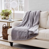 Eddie Bauer Smart Heated Electric Throw Blanket 50×60-in $34.81