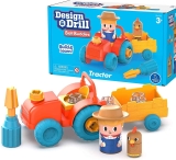 Educational Insights Design & Drill Bolt Buddies Tractor Take Apart Toy $6.59