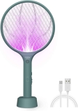 Endbug Electric Fly Swatter Rechargeable 2 in 1 Bug Zapper Racket $10.49