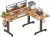 FEZIBO Triple Motor L-Shaped Electric Standing Desk, 63 Inches $469.99