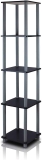 FURINNO Turn-N-Tube 5-Tier Corner Square Rack Display Shelf $24.21