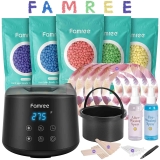 Famree Waxing Kit Professional Non-Stick Pot Wax Warmer $19.58