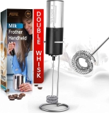 Featol Milk Frother for Coffee Frother Handheld with Stand $4.97