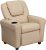 Flash Furniture Contemporary Beige Vinyl Kids Recliner $122.00