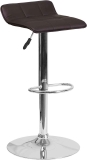 Flash Furniture Contemporary Vinyl Adjustable Height Barstool $42.42