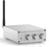 Fosi Audio Mini 2-Channel Bluetooth 5.0 Stereo Amplifier Receiver $66.49