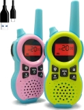 FreeTalker Walkie Talkie for Kids Toy Yard Game Camping 2-Pack $11.99