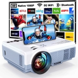 Fudoni Portable 1080P 5G WiFi 9500L Projector $84.99