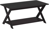 Furinno Modern Simplistic Criss-Crossed Coffee Table $27.65