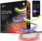 GE CYNC Dynamic Effects LED Smart Light Strip 16FT $47.59