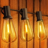 GPATIO 60FT Outdoor String Lights Waterproof Patio Lights $17.50