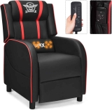 GYMAX Massage Recliner Gaming Chair $151.99