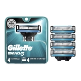 Gillette Mach3 Mens Razor Blade Refills 4 Count $12.74