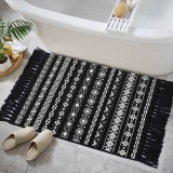 Gomuvin Boho Bathroom Rug with Tassel 2×3-ft $12.90