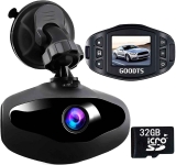 Goodts 1080P FHD Mini Dashcam Car Camera with 1.5-Inch Screen $22.40