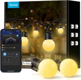 Govee Outdoor Lights 50ft G40 APP Control String Lights $24.99