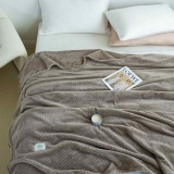 Gracelife Throw Blanket Luxury Plush Cozy Warm 60×80-in $6.99
