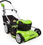 Greenworks 13 Amp 21-Inch Electric Lawn Mower, MO13B00 $140.47