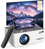 HISION 8000L Portable Mini Projector Native 1080P $64.99