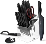 HUNTER.DUAL 16PCS Knife Sets For Kitchen With Block $37.99