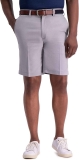 Haggar Mens Cool 18 Straight Fit Flat Front Shorts $13.75