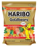 Haribo of America Goldbears Resealable Zipper Bag 10oz $2.84