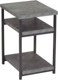 Household Essentials Faux Slate Concrete Side Table $57.83