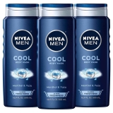 6-Pk Nivea Men Cool Body Wash w/Icy Menthol, 16.9 Fl Oz Bottles $15.25