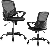 JHK Ergonomic Home Office Desk Chair with Wheels $38.21