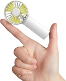 JISULIFE Mini Fan Battery Operated Handheld Fan 2000 mAh Battery $7.99