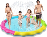 Jasonwell Inflatable Splash Pad Sprinkler for Kids $26.99