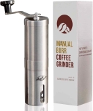 JavaPresse Manual Coffee Grinder with Adjustable Settings $27.99