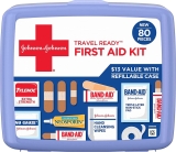 Johnson & Johnson Travel Ready Portable Emergency First Aid Kit $7.86
