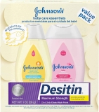 Johnson’s Baby Care Essentials Gift Set, 3-Pack Skincare Set $5.45