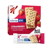 Kelloggs Special K Pastry Crisps 100 Calorie Snacks Strawberry 96 Crisps $19.79